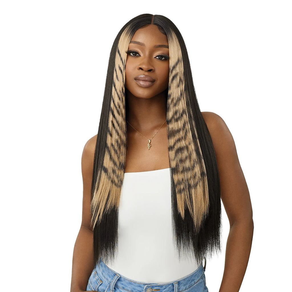 Outre HD Lace Front Synthetic Wig Glueless Color Bomb Tygra