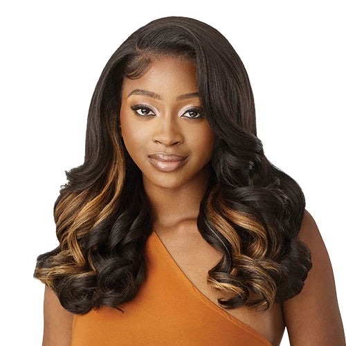 Outre Melted Hairline HD Lace Front Wig Glueless Juliet - Body Wave, Natural Baby Hair, Pre-Plucked, Heat Safe