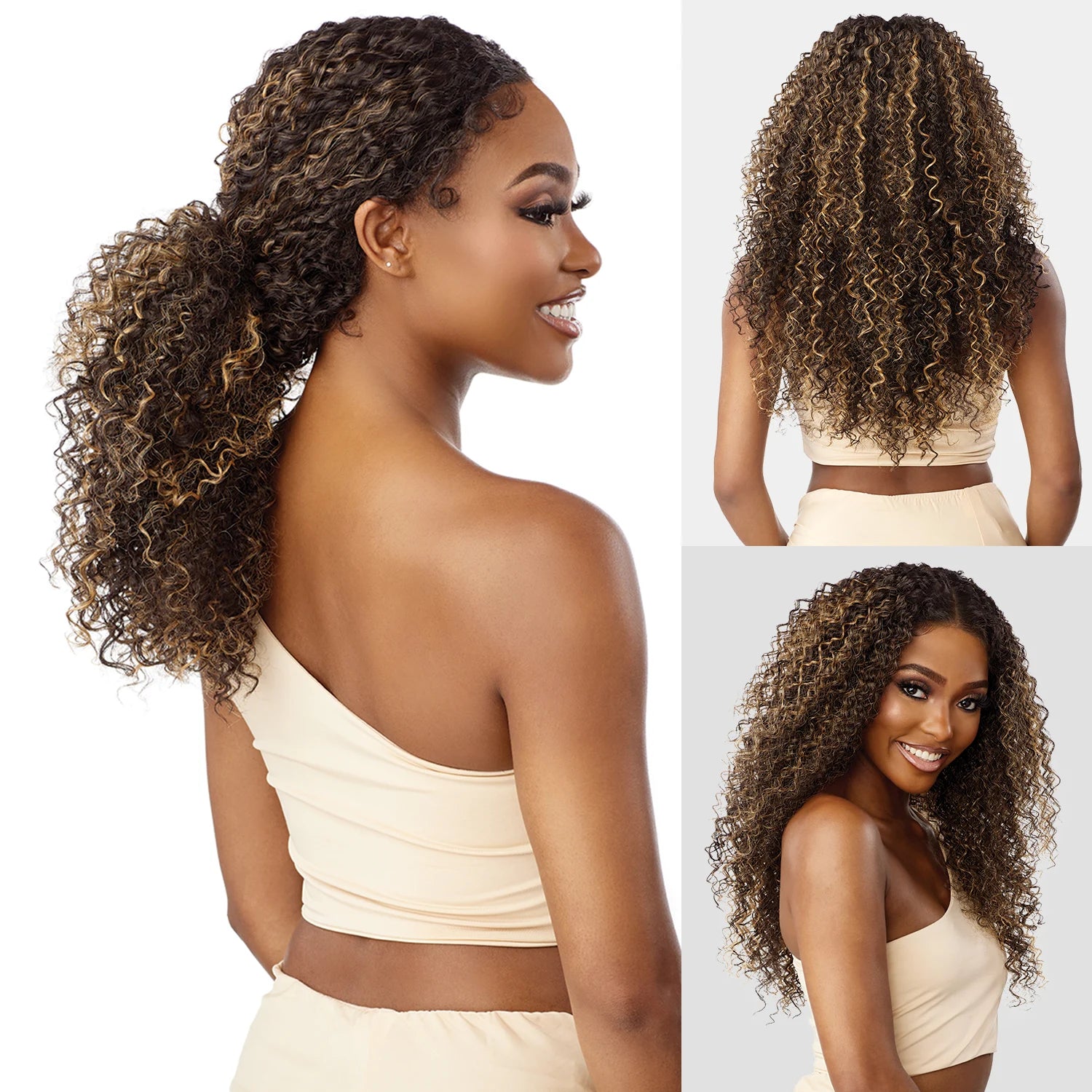 Sensationnel Glueless Butta 360 HD Lace Front Wig Unit 6 - Tight Curly Style, Ultra-Smooth, Natural Look