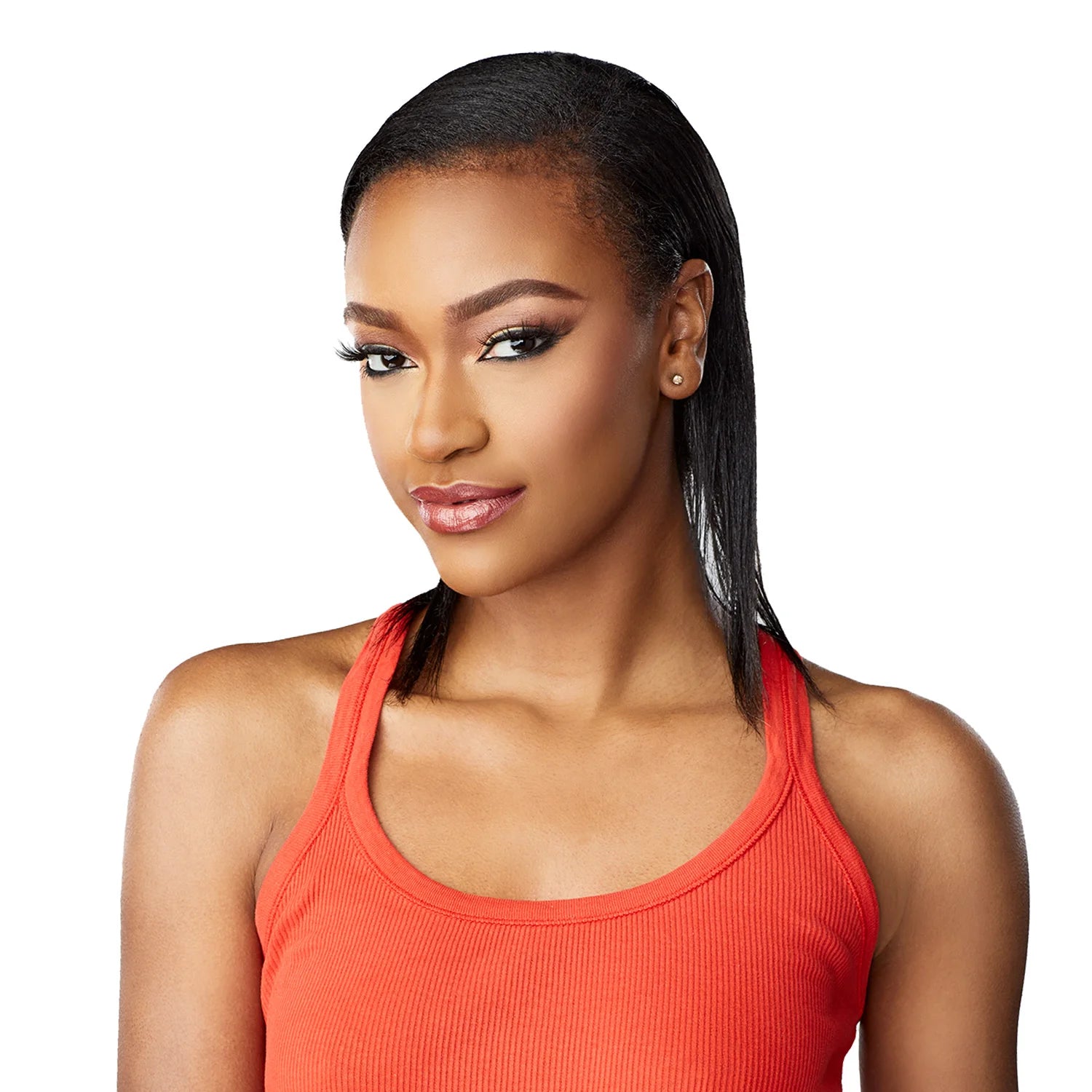 Sensationnel Textured Clip-Ins Synthetic Weave Curls Kinks N Co Alpha Woman 12"(9Pcs)