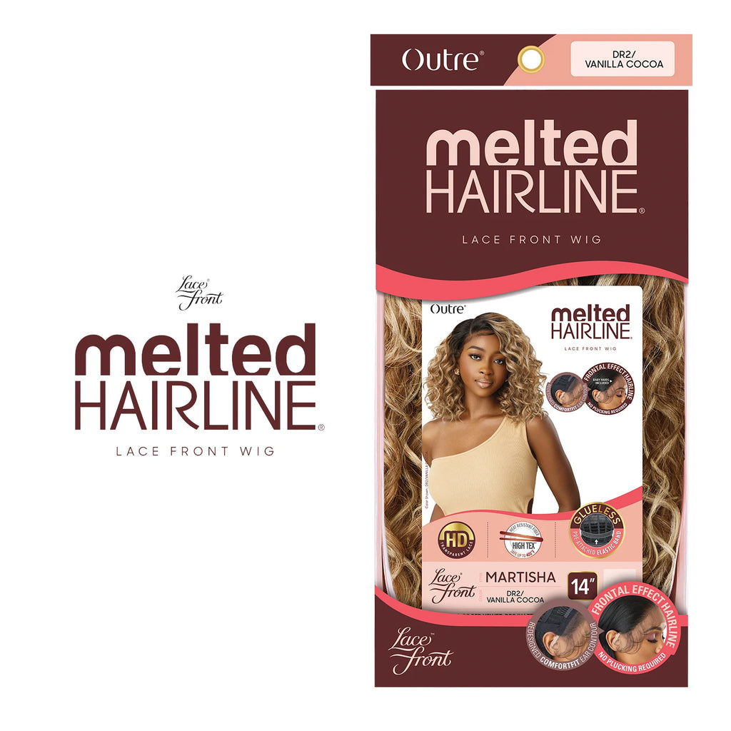 Outre Melted Hairline Glueless HD Lace Front Synthetic Wig Martisha