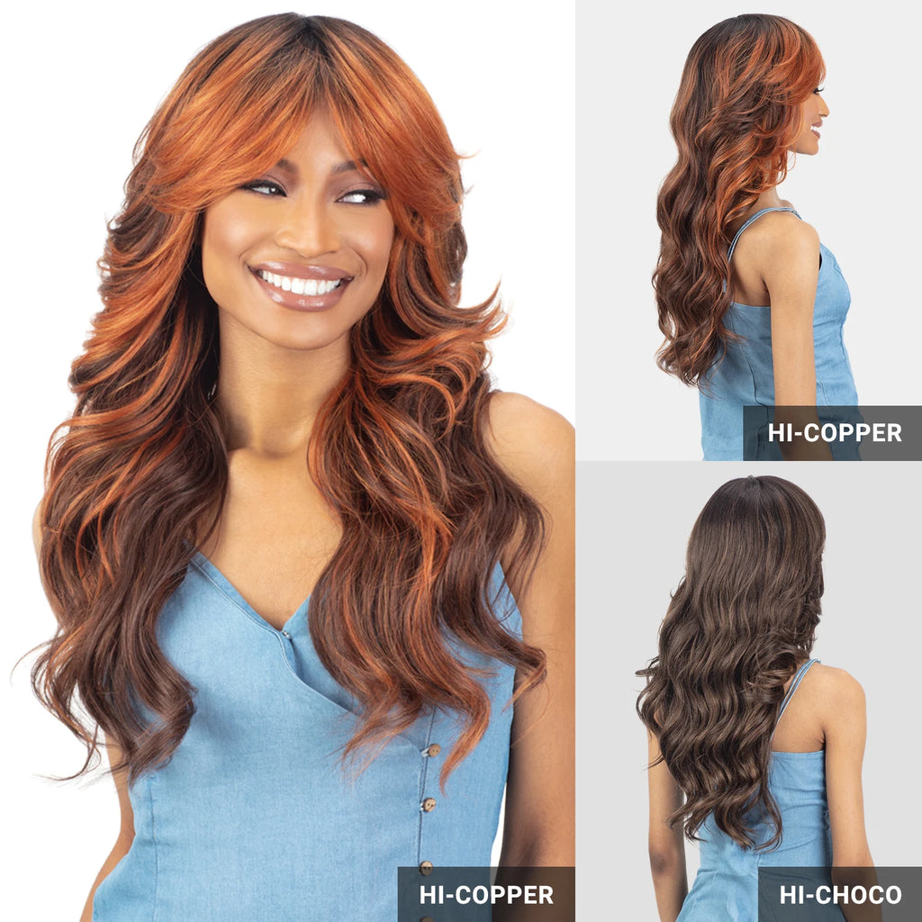FreeTress Equal Lite Synthetic Wig Curtain Bang 013