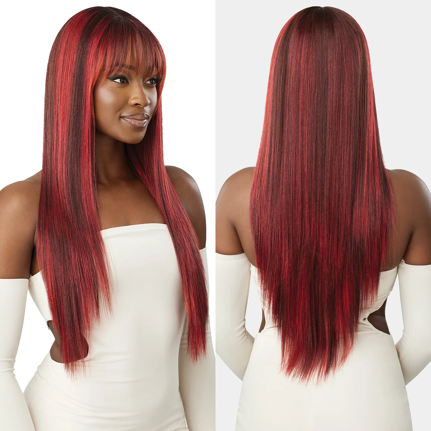 Outre HD Lace Front Synthetic Wig Melted Hairline Glueless Laila