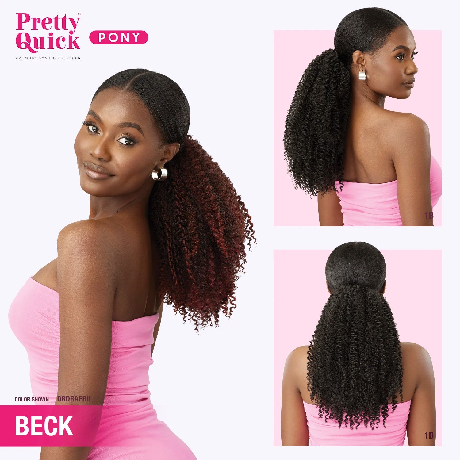 Outre Drawstring Synthetic Ponytail Pretty Quick Pony Calliope