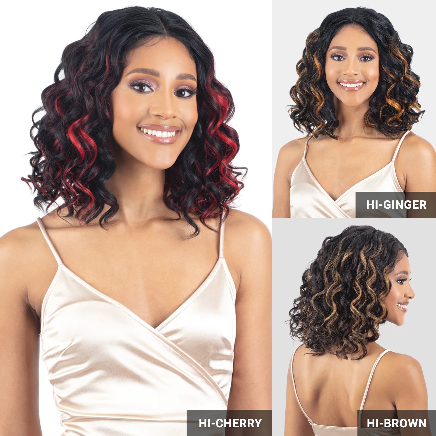 Shake-N-Go Human Hair Blend HD Lace Front Wig Legacy Flora