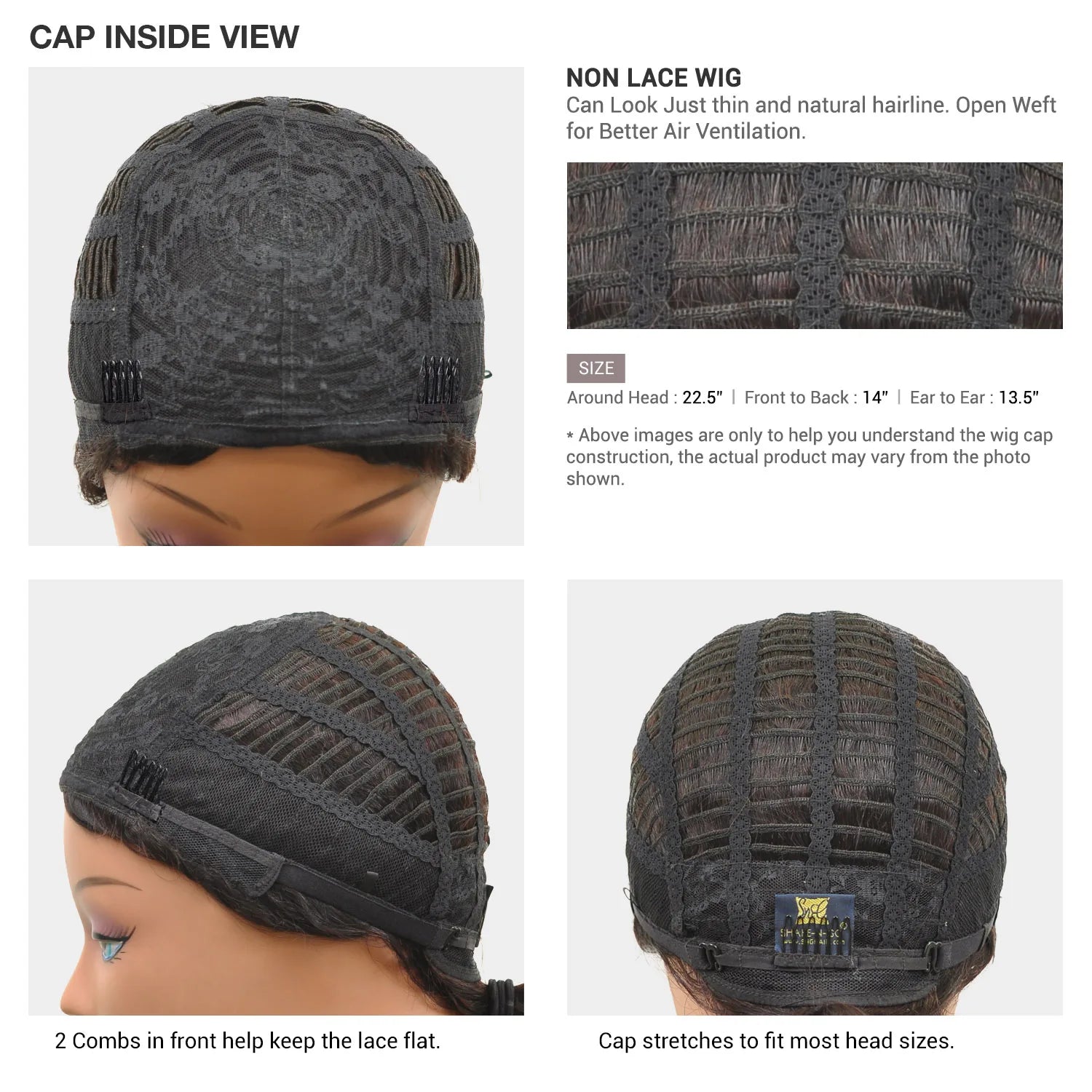 Shake-N-Go Snatched Synthetic Wig Elara - Textured hair, Bang wig, Long Curly Hair, Blow out style