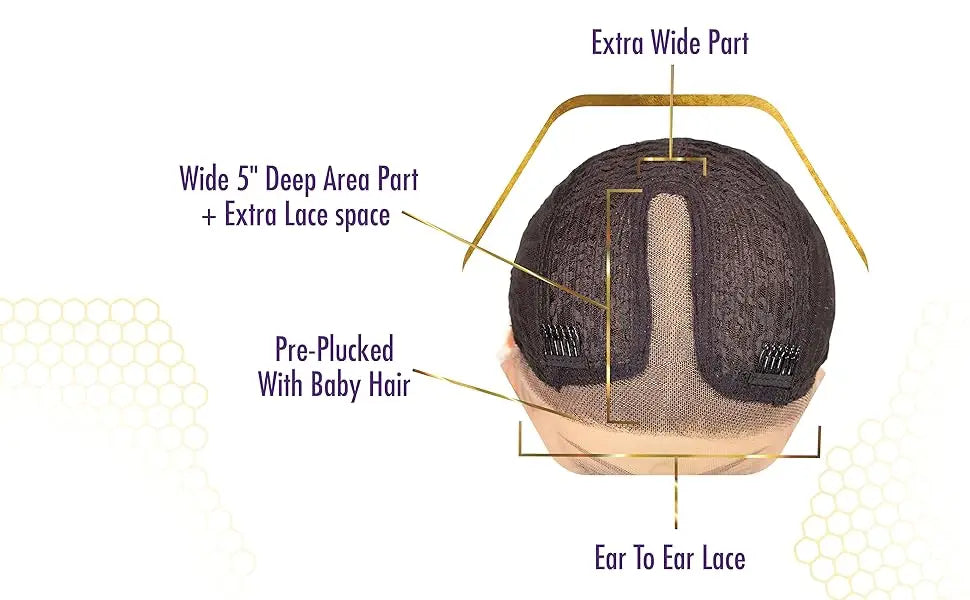 Sensationnel Butta Lace HD Lace Front Wig Unit 34 – Long Natural Body Wave, Pre-Plucked, Natural Look, Heat Safe