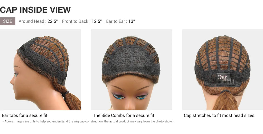 Outre Half Wig Synthetic Quick Weave Neesha H305