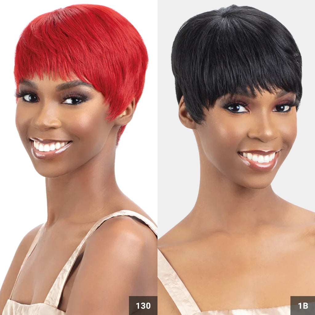 Shake-N-Go Human Hair Blend Synthetic Wig Legacy Bristol