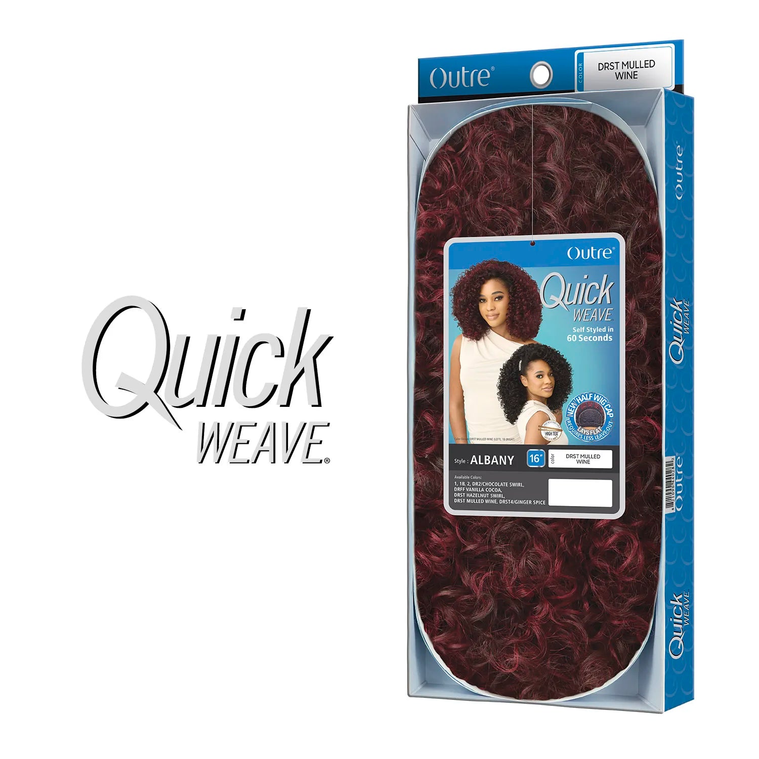 Outre Synthetic Half Wig Quick Weave Albany