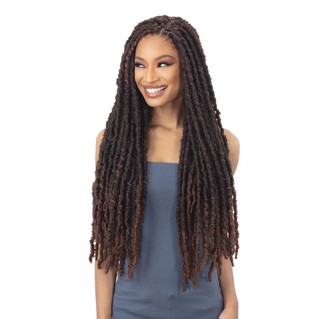 FreeTress Synthetic Crochet Braids 2X Indie Distressed Loc 26"