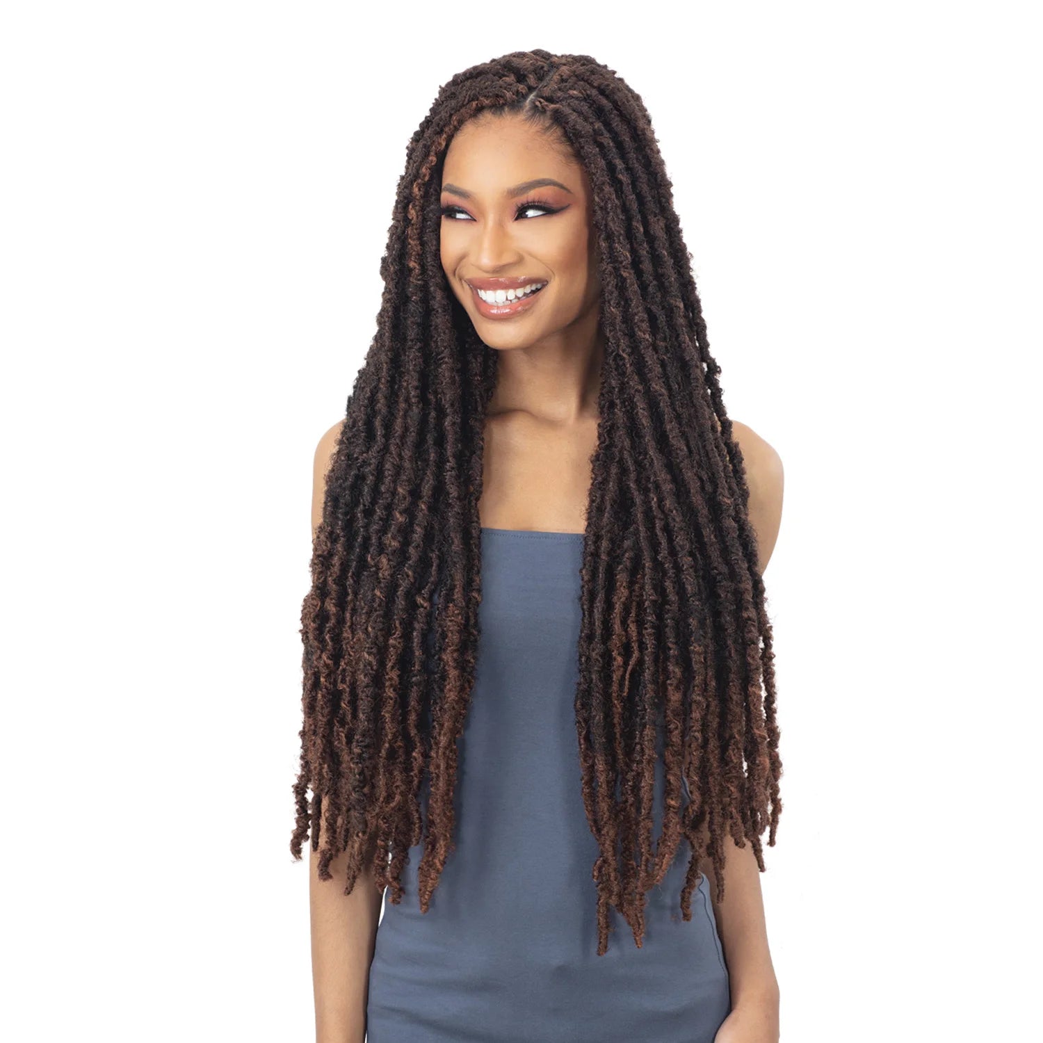 FreeTress Synthetic Crochet Braids 2X Indie Distressed Loc 26"