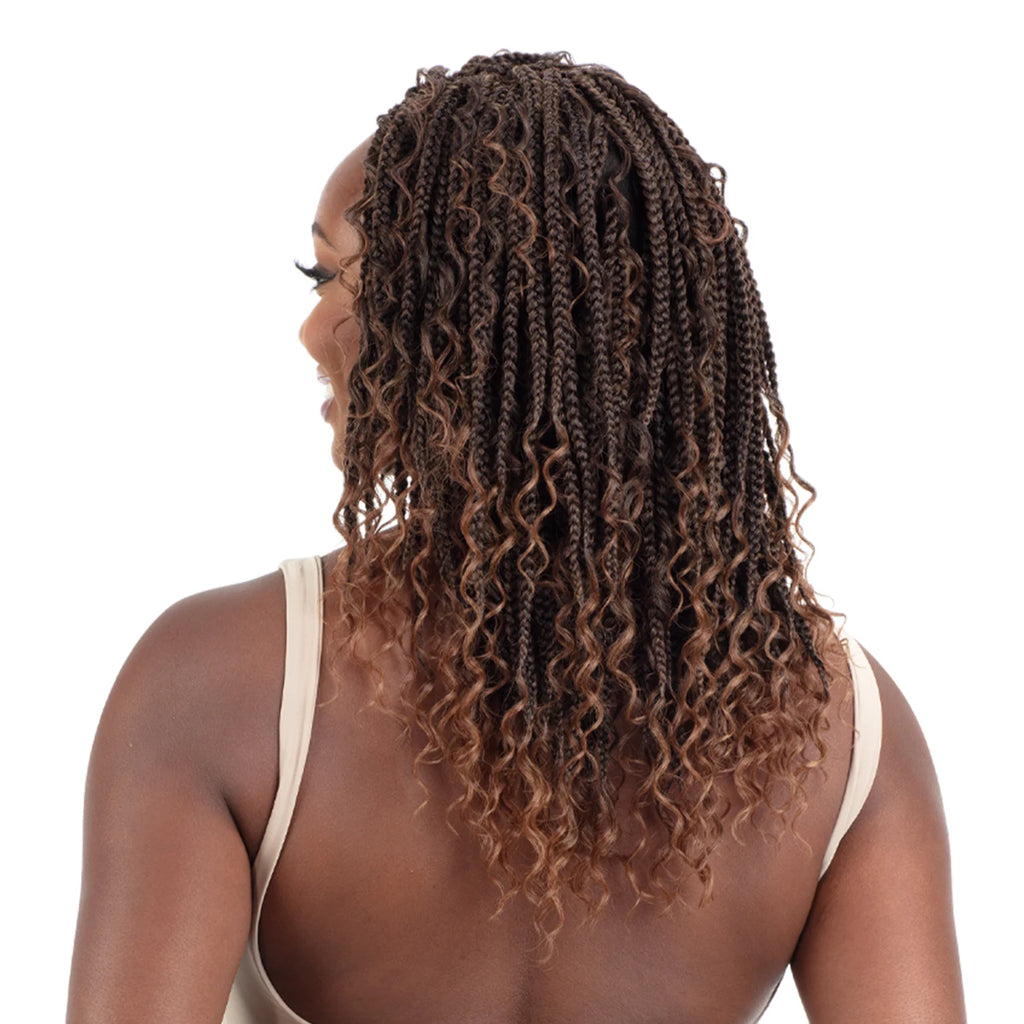 FreeTress Synthetic Crochet Braids 3X Rebel Boho Braid 12"