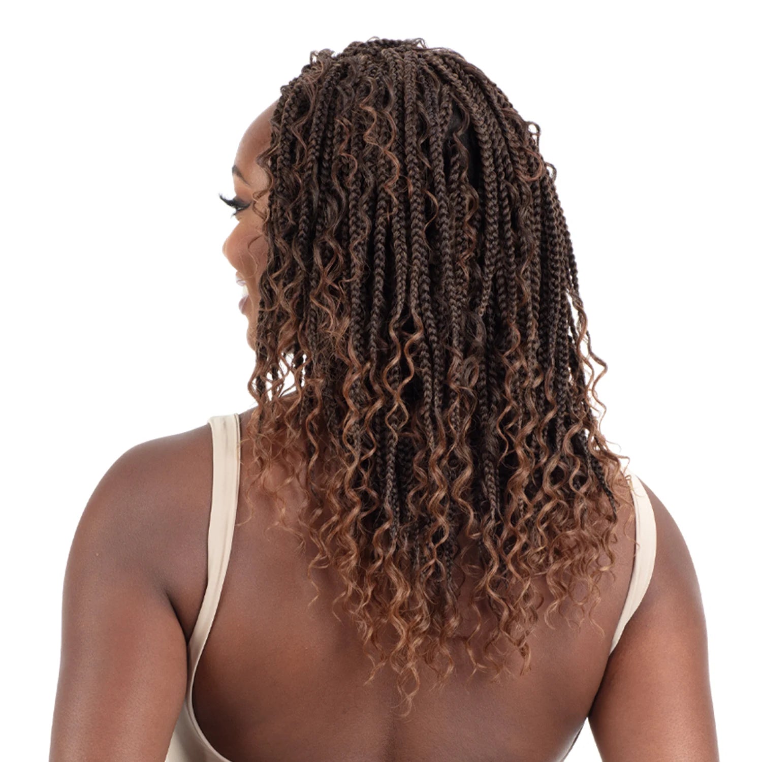 FreeTress Synthetic Crochet Braids 3X Rebel Boho Braid 12"