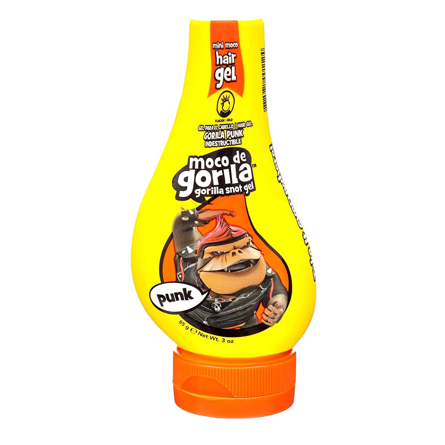 3Pack Deal Moco De Gorilla Snot Gel Punk 3oz - Extreme Hold Styling Gel, Perfect for Creative, Long-Lasting Hair Styles