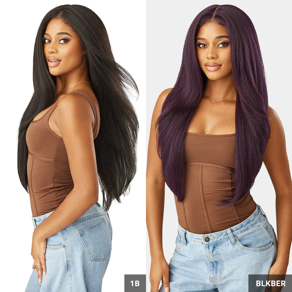 Outre HD Lace Front Synthetic Wig Melted Hairline Glueless KinkySoftedges Kinkysoft 1