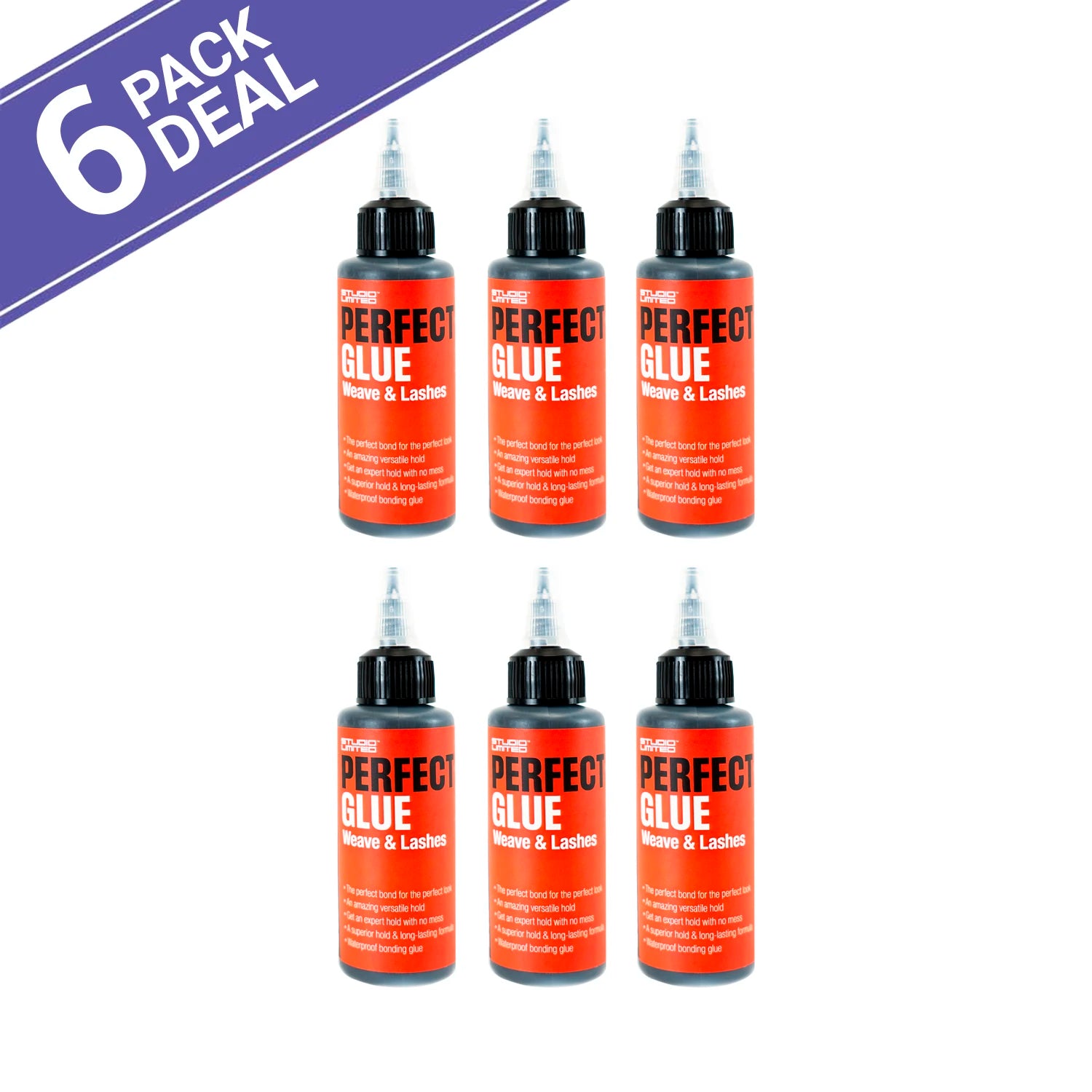 Studio Limited Perfect Glue Weave & Lashes - Secure, Strong, Long-Lasting Hold