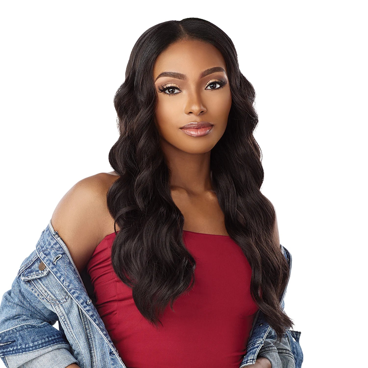 Sensationnel Synthetic V-Part Wig Curls Kinks N Co Glueless V-Unit 9