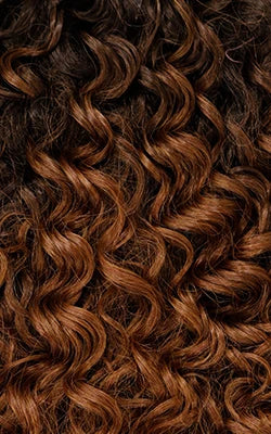 OUTRE Quick Weave Synthetic Hair Half Wig Ashani - Added Curl Style, Effortless & Natural Look