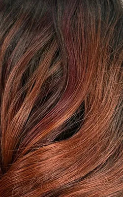 Janet Collection Human Hair Blend Synthetic HD Lace Front Wig 360 Glueless Melt Hand-Tied 13X6 Frontal Part Sefu