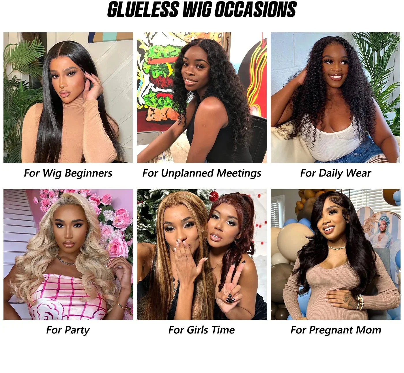 Wear and Go 4/27 Blonde Ombre Lace Front Wig Human Hair 13x4 HD Lace Wig 180% Density Straight Ombre Highlight Lace Front Wig