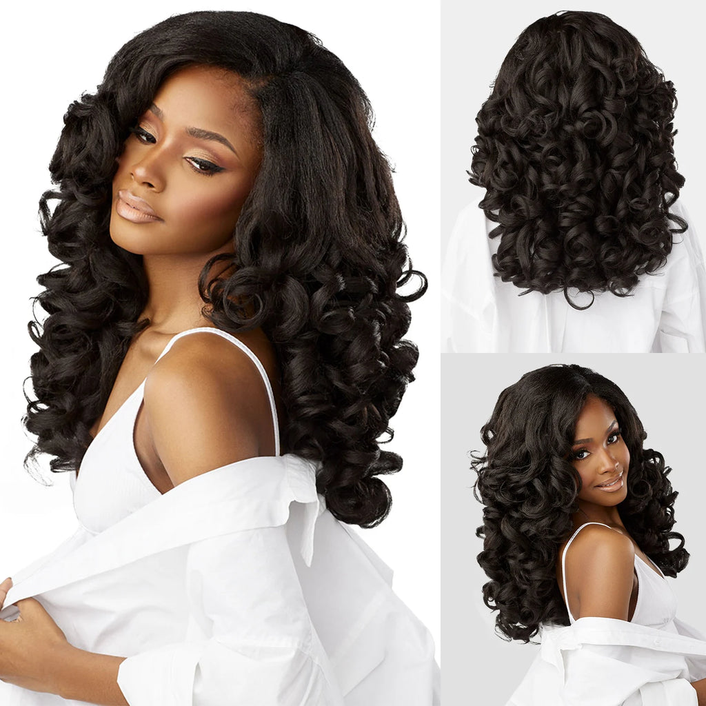 Sensationnel Synthetic Weave Curls Kinks N Co Bundles 3X Multi Pack Latisha Curl 14"16"18"
