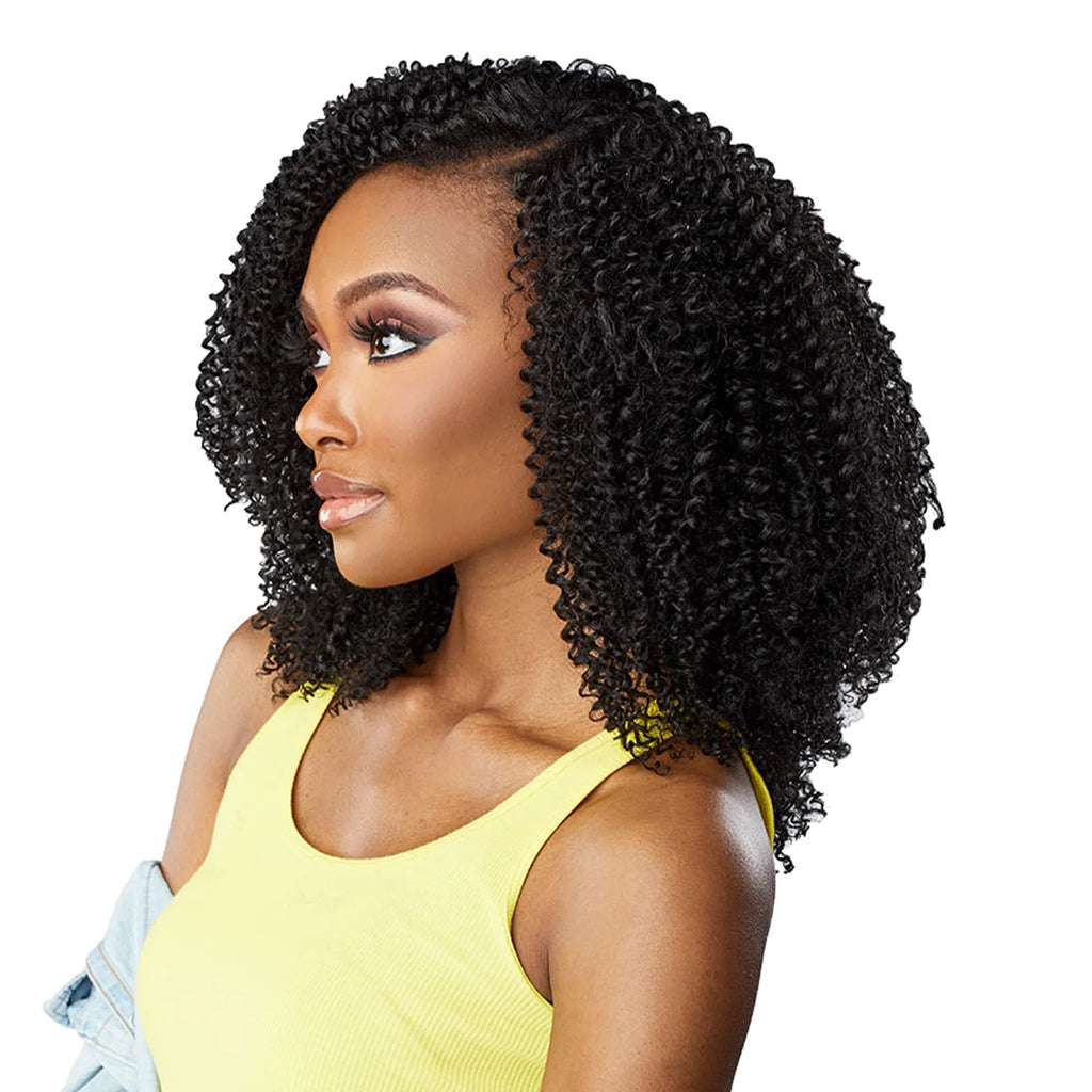 Sensationnel Synthetic Textured Clip-Ins Weave Curls Kinks N Co Game Changer 10"(9Pcs)