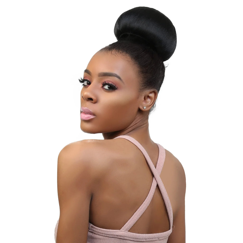 Instant Glitz Synthetic Hair Bun Sweet Rolls Classic Glazed (L)