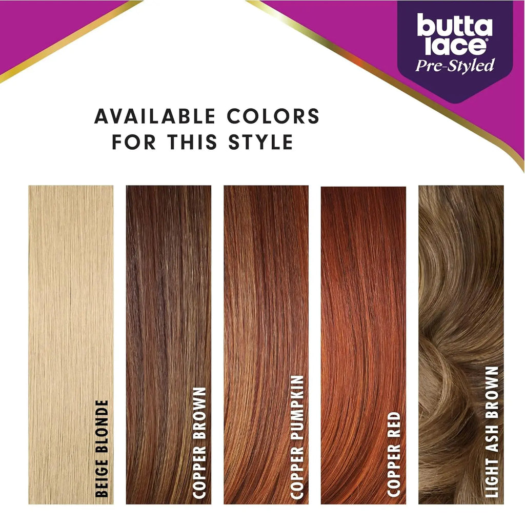 Sensationnel HD Lace Front Synthetic Wig Glueless Butta Pre-Styled Unit 4