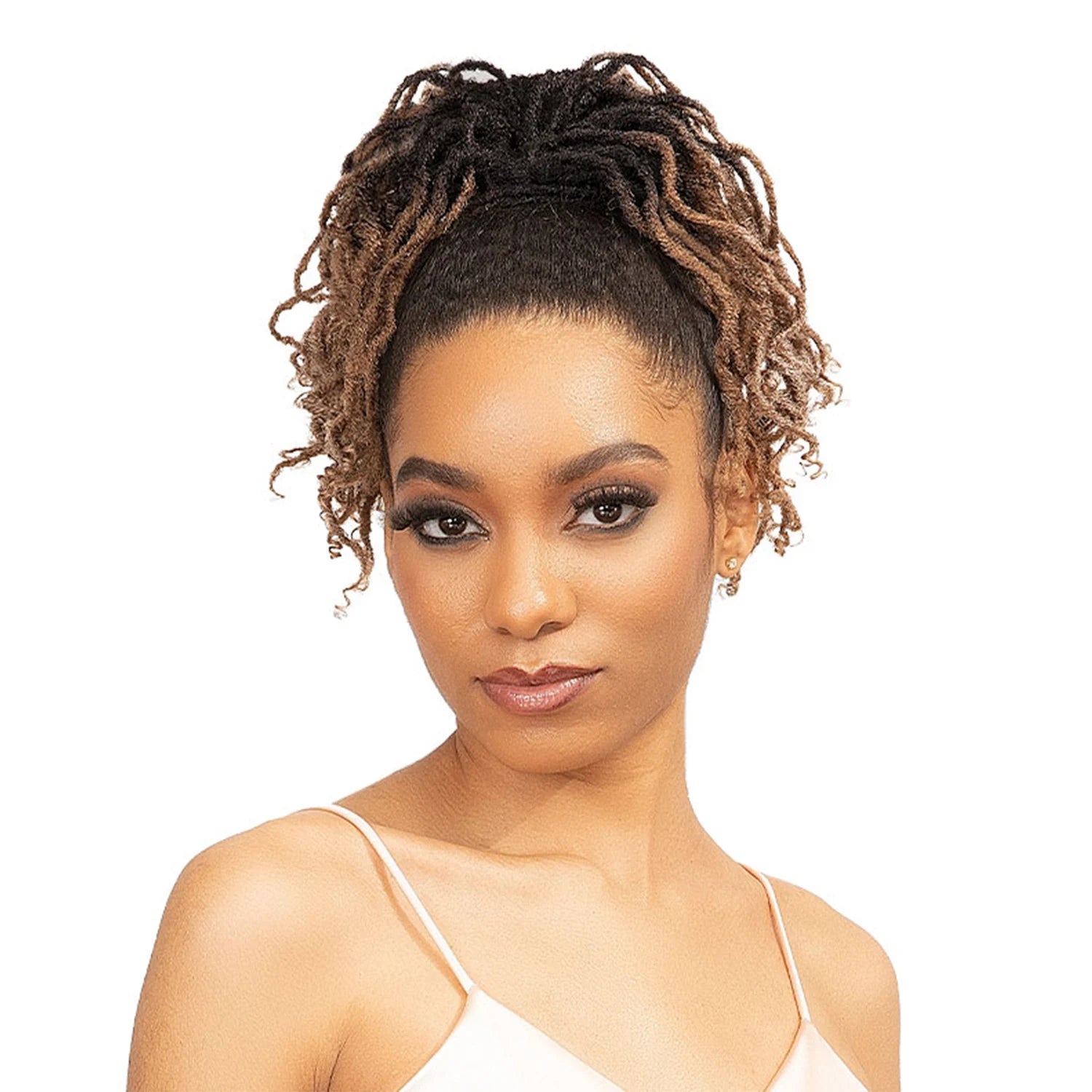 Janet Collection Synthetic Ponytail Remy Illusion Braid Pony Macon