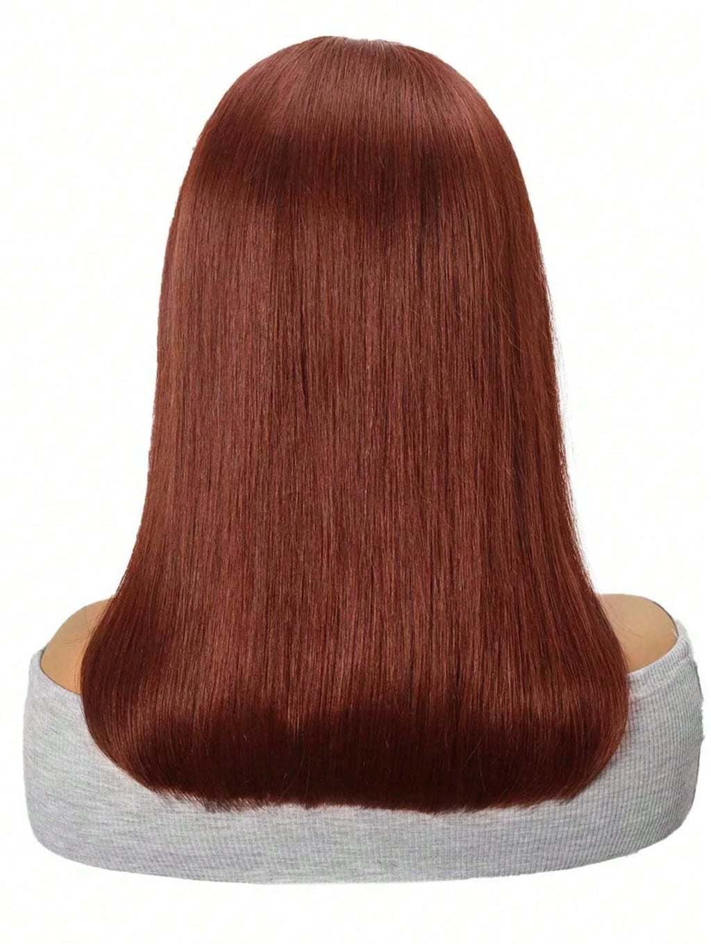 Wigs Human Hair Glueless13x4 Lace Front Wigs Reddish Brown Human Hair Wig Straight Lace Front Wigs 12inch For Women