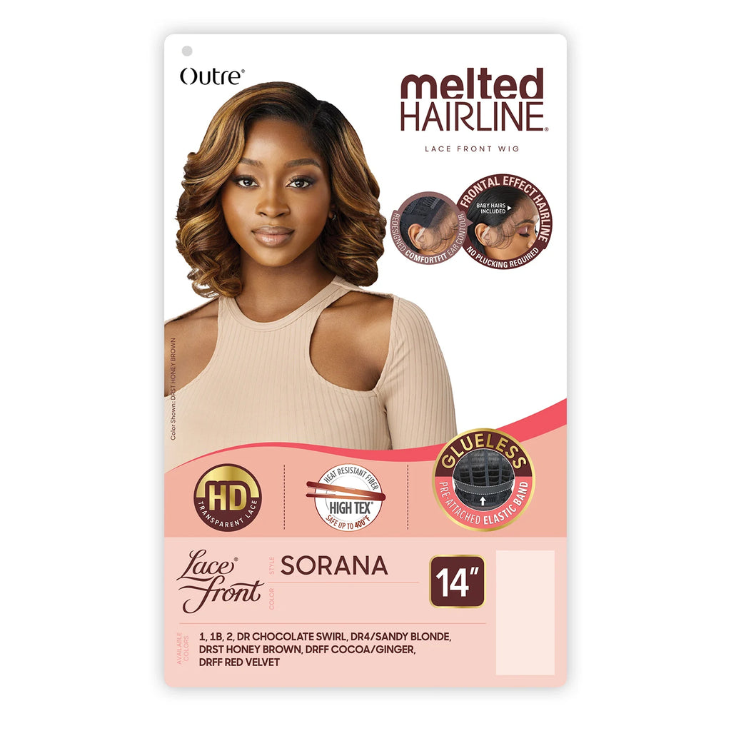 Outre Melted Hairline Glueless HD Lace Front Synthetic Wig Sorana