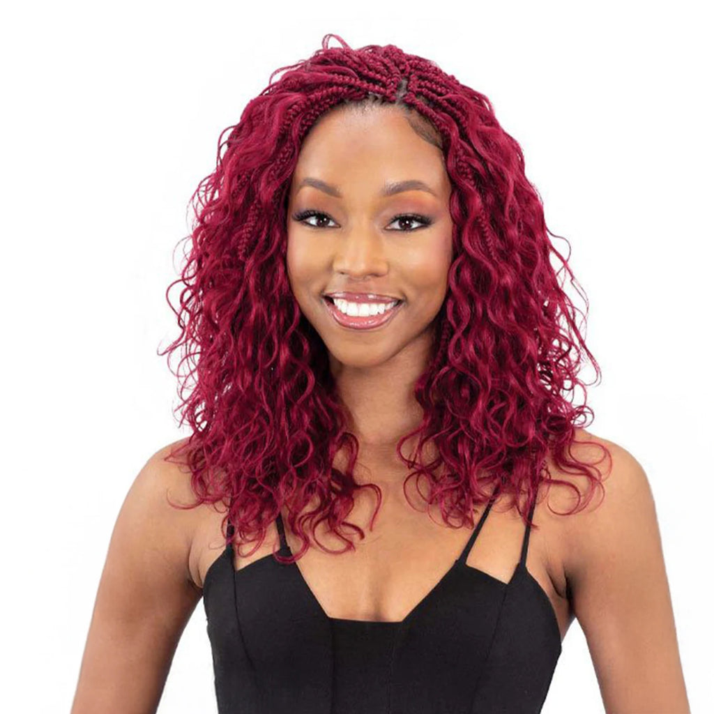 FreeTress Synthetic Crochet Braids 3X Bora Bora Braids 12"