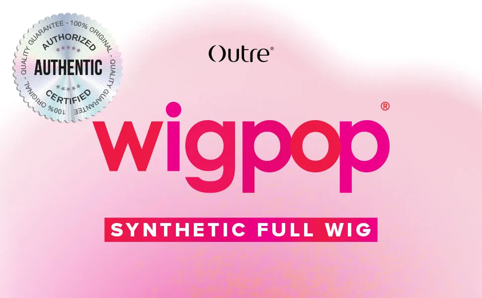 Outre Wigpop Full Wig Jasmiyah – Wig with Bang, Body Wave, Blow Out, Ready-to-Wear, Natural Look