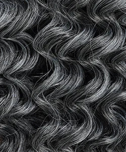 Janet Collection Human Hair Blend Synthetic Weave Remy Illusion Loose 3pcs