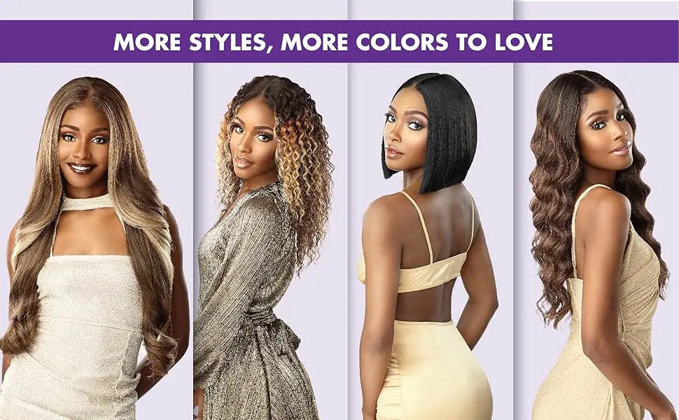 Sensationnel Butta Lace HD Lace Front Wig Unit 32 - Long, Realistic Hairline, Soft Waves, Easy to Style