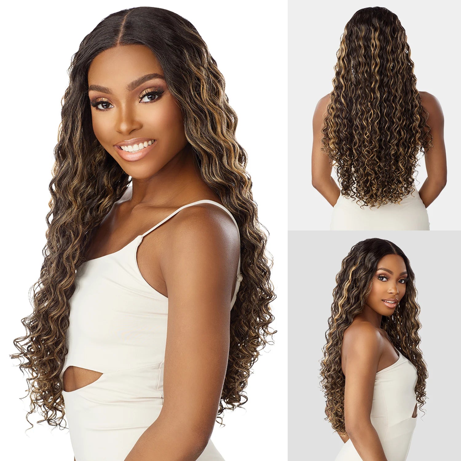 Sensationnel HD Lace Front Synthetic Wig Glueless Butta Pre-Cut Unit 7