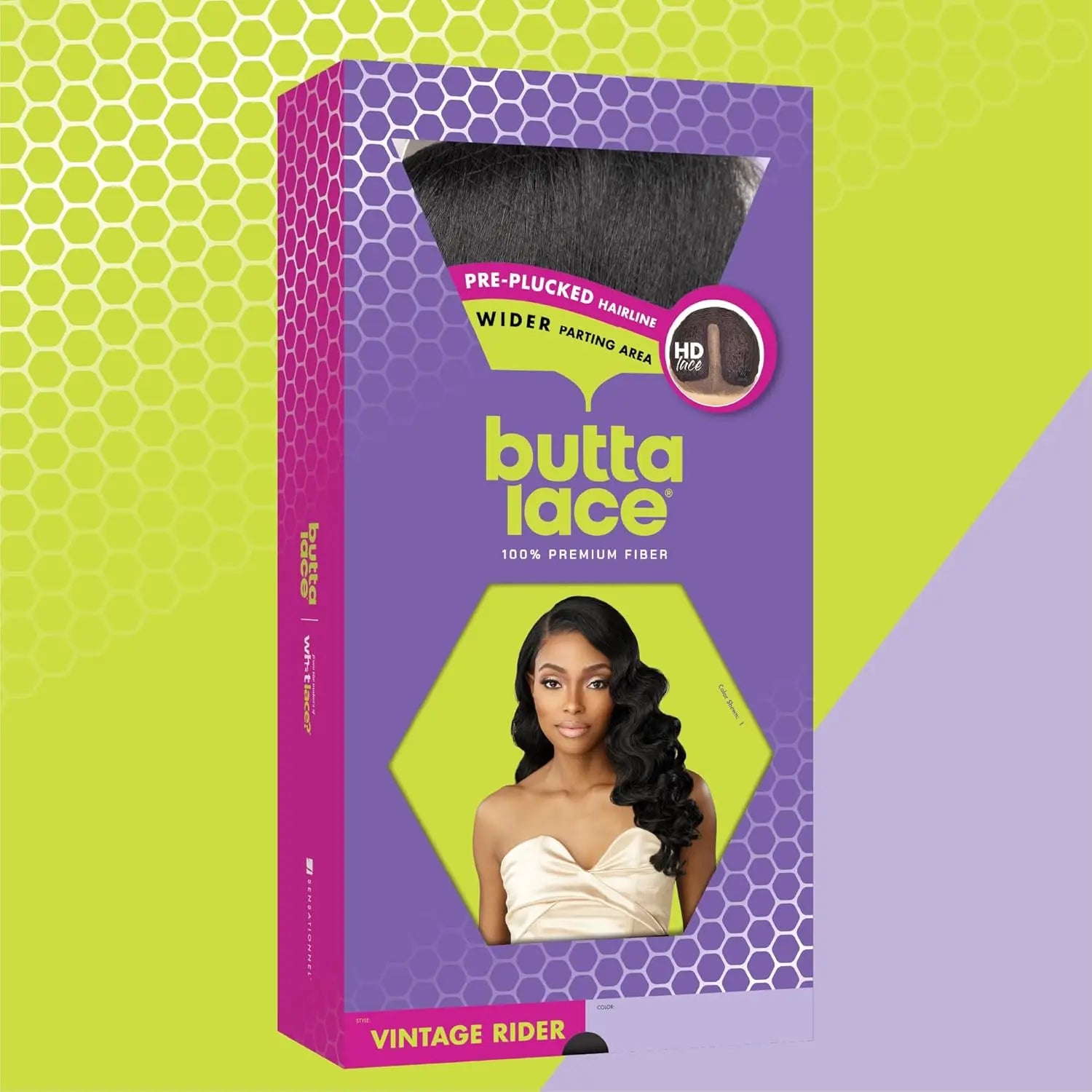 Sensationnel HD Lace Front Synthetic Wig Butta Lace Glueless Vintage Rider