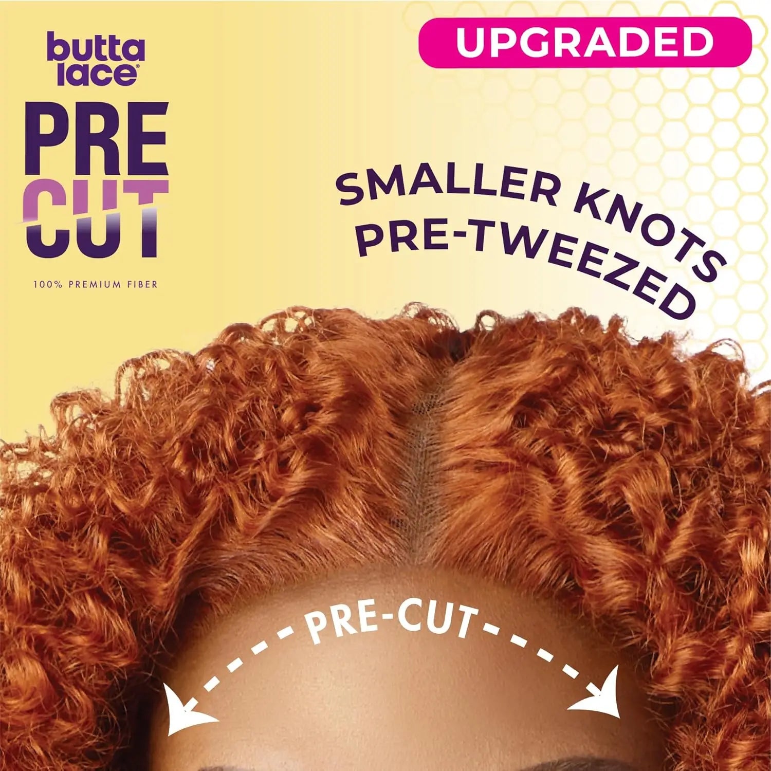 Sensationnel Butta Pre-Cut HD Lace Front Wig Glueless Unit 5 - Tight Curl Style, Soft Texture, Easy & Quick Wear