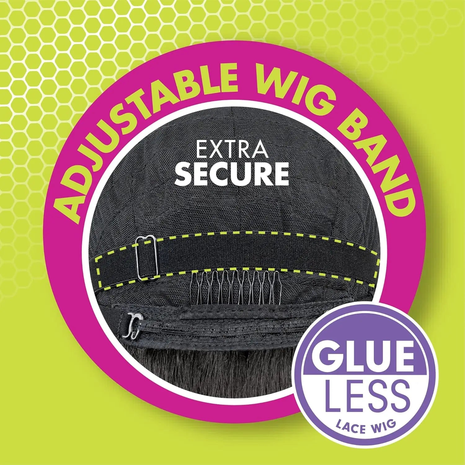 Sensationnel HD Lace Front Synthetic Wig Butta Lace Glueless Vintage Rider - Deep Wave, Crimp Curl