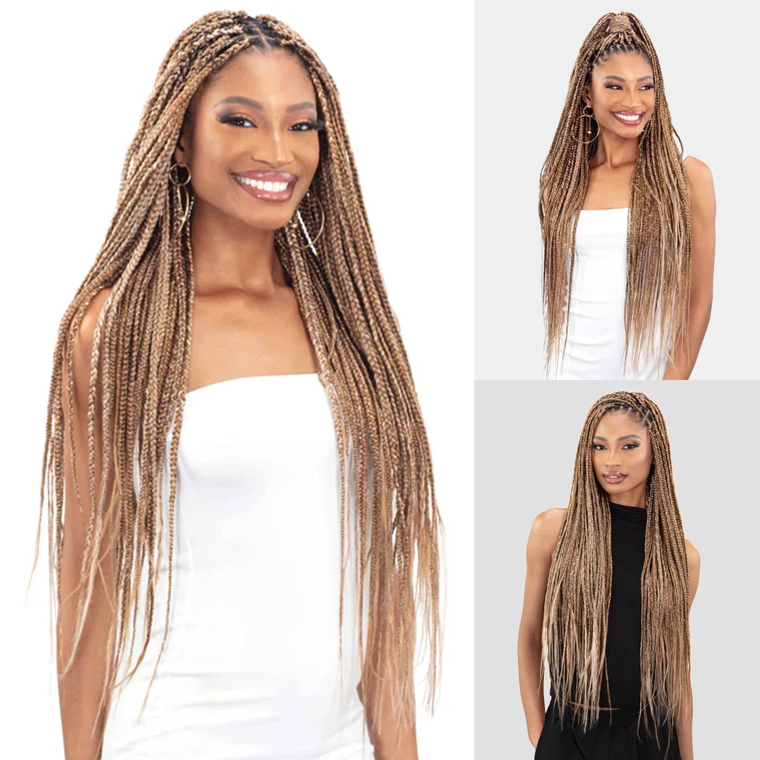 FreeTress Aerolite Synthetic Braids Pre-Stretched 6X Freetress Aerolite Braid 52"