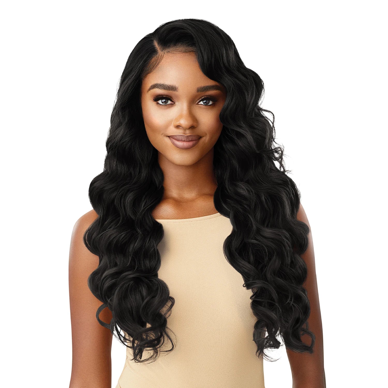 Outre Perfect Hairline Glueless HD Lace Front Wig Fully Hand-Tied 13X6 Lace Wig Charisma - Natural & Effortless Look