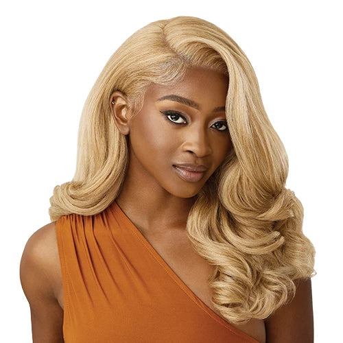 Outre Melted Hairline HD Lace Front Wig Glueless Juliet - Body Wave, Natural Baby Hair, Pre-Plucked, Heat Safe