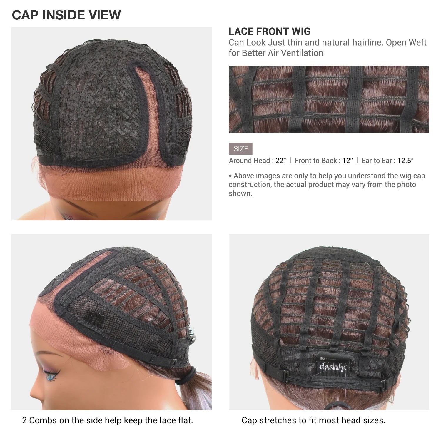 Sensationnel Dashly HD Lace Front Synthetic Wig Salt N Pepper SP Unit 4