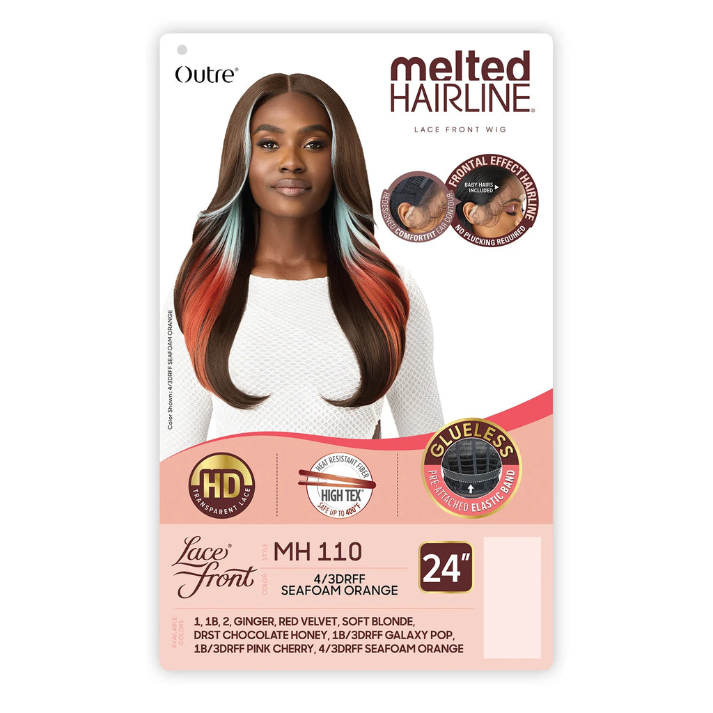 Outre HD Lace Front Synthetic Wig Melted Hairline Glueless MH 110