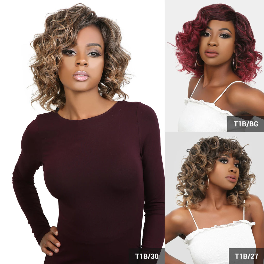 Authentic Curl Crush Synthetic Hair Crochet Braids 8X Value Pack Ocean Wave 8"