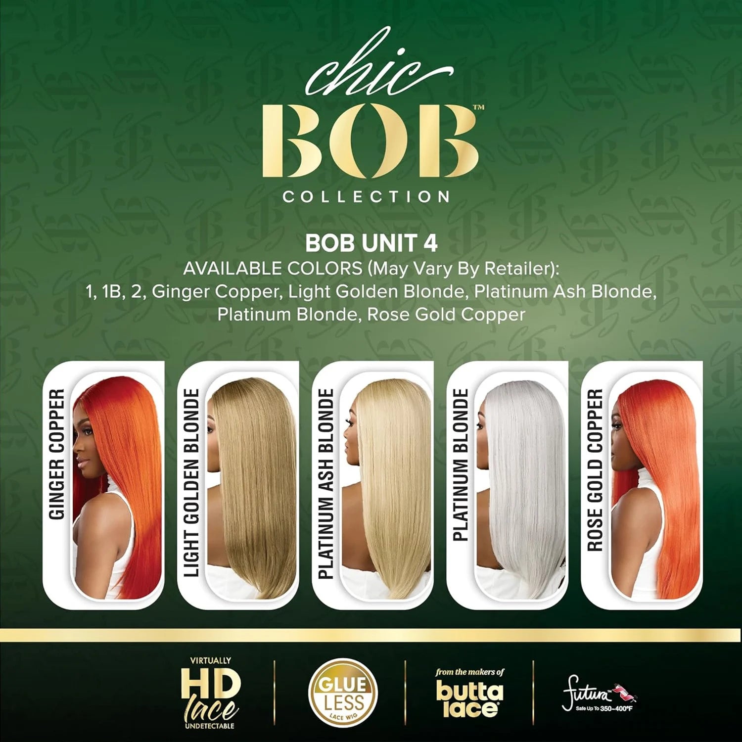 Sensationnel HD Lace Front Synthetic Wig Butta Lace Glueless Chic Bob Unit 4