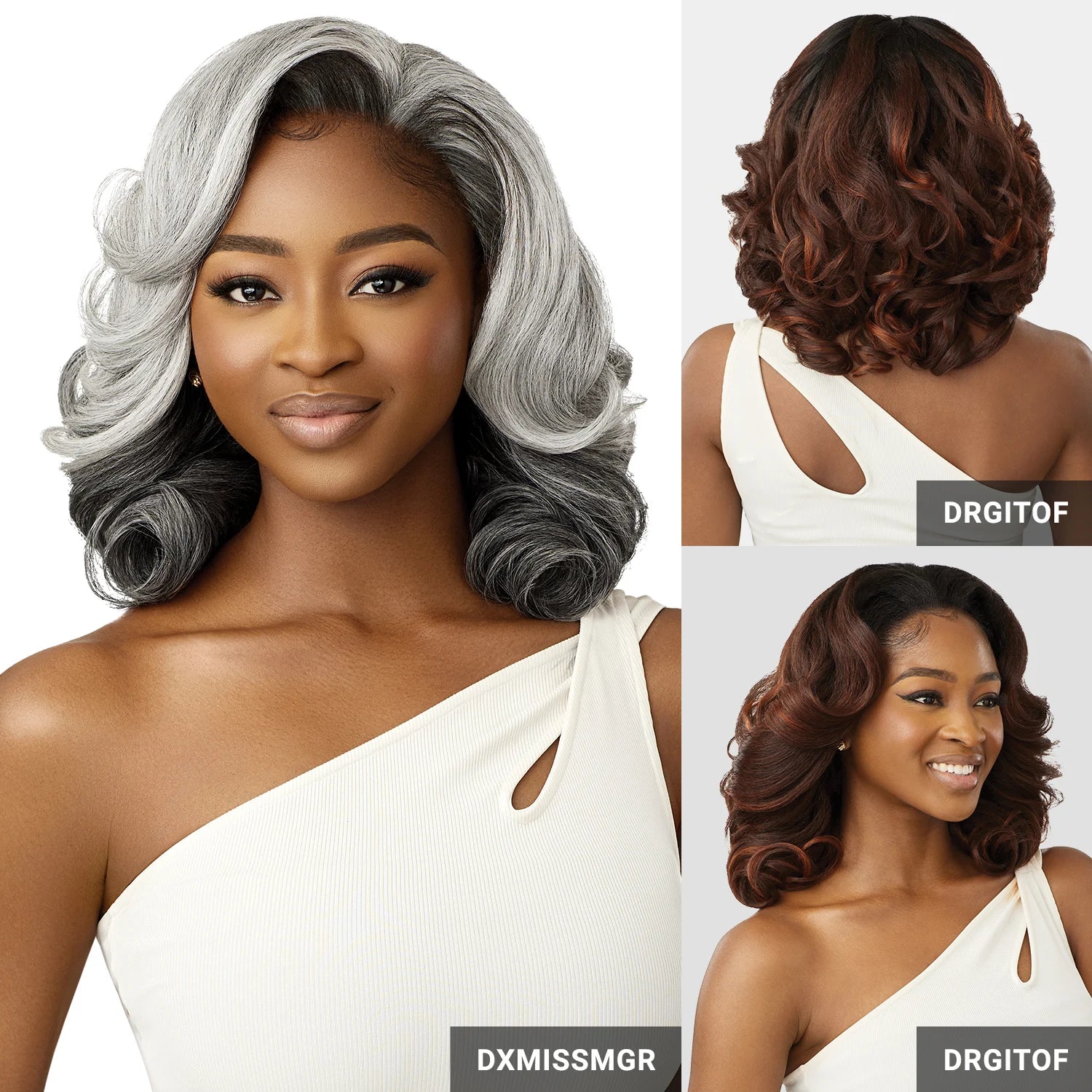 Outre Synthetic Half Wig Quick Weave Lucette