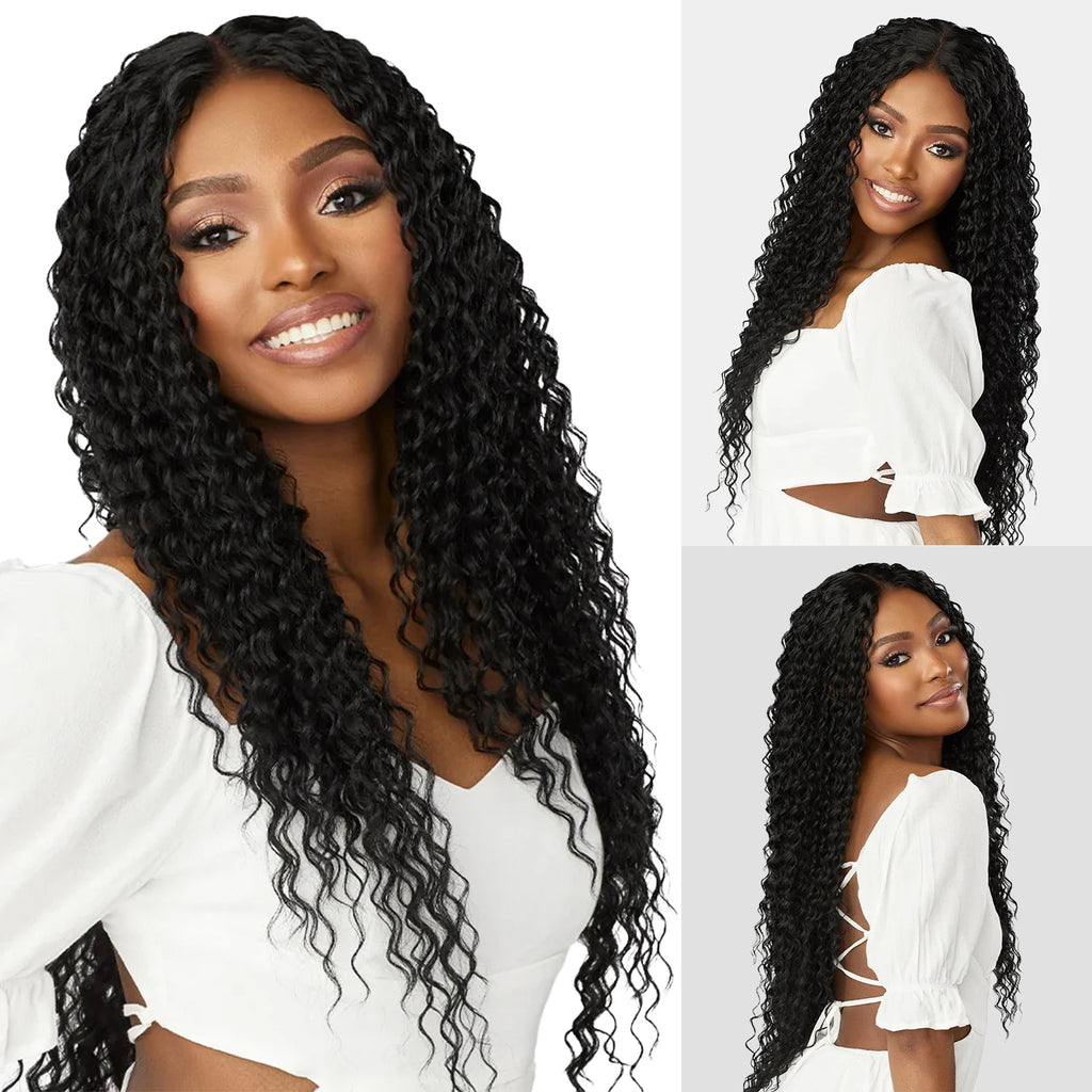Sensationnel Dashly HD Lace Front Wig Lace Unit 33 – Long, Pre-Plucked, Natural Look, Heat Safe