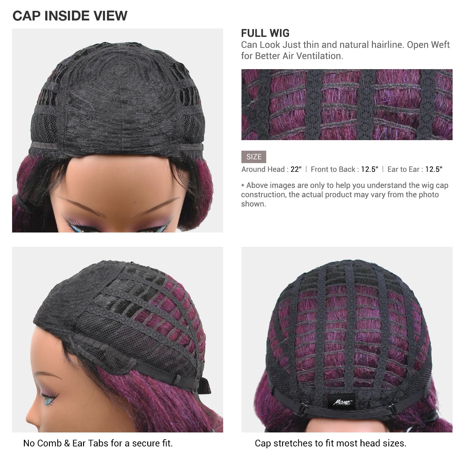 Mane Concept Unprocessed Human Hair Wig Trill TR101 Layered Cut Straight Full Bang 16"